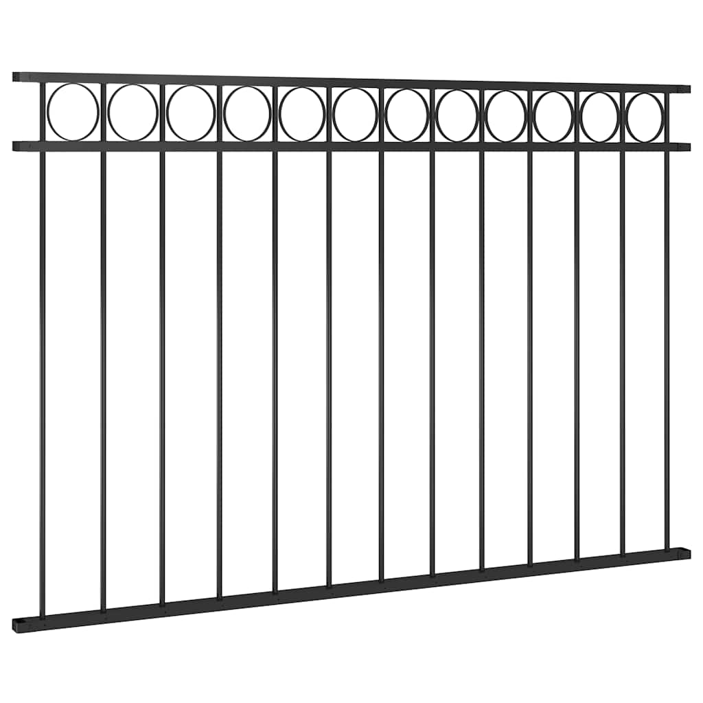 Schuttingpaneel Assen staal 1,7x1 m zwart is nu te koop bij PeponiXL, paradijselijk wonen!