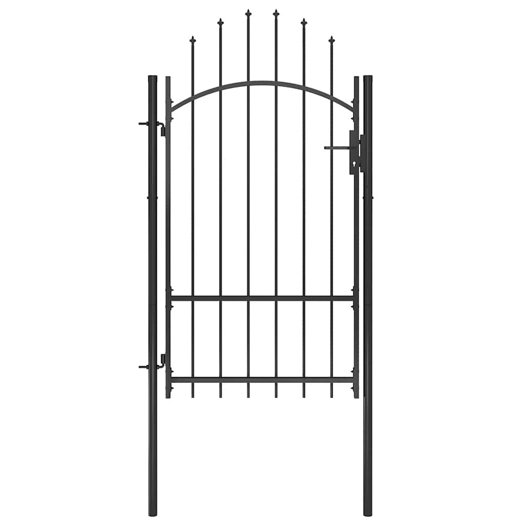Tuinpoort Woerden staal 1x1,7m zwart is nu te koop bij PeponiXL, paradijselijk wonen!