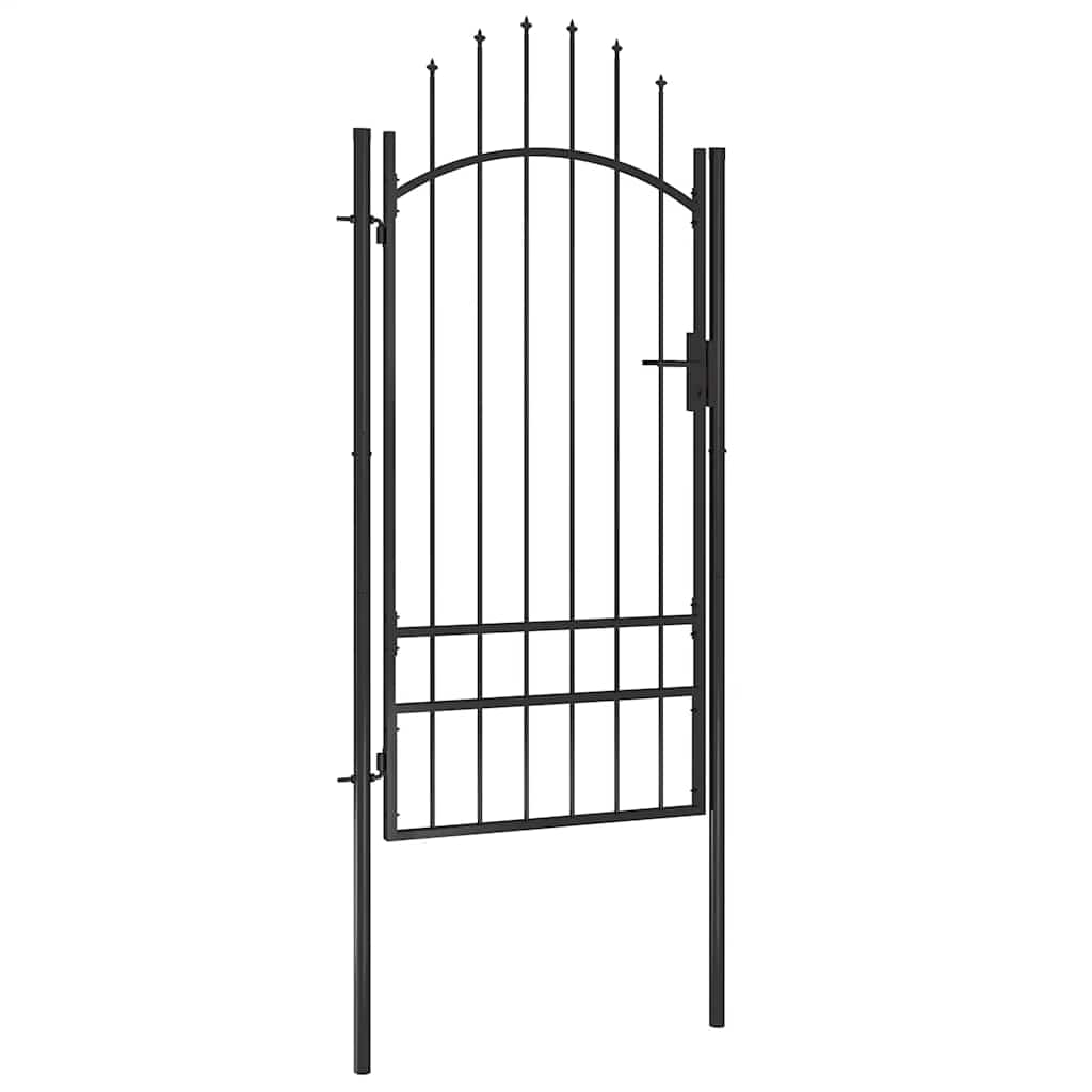 Tuinpoort Woerden staal 1x2m zwart is nu te koop bij PeponiXL, paradijselijk wonen!