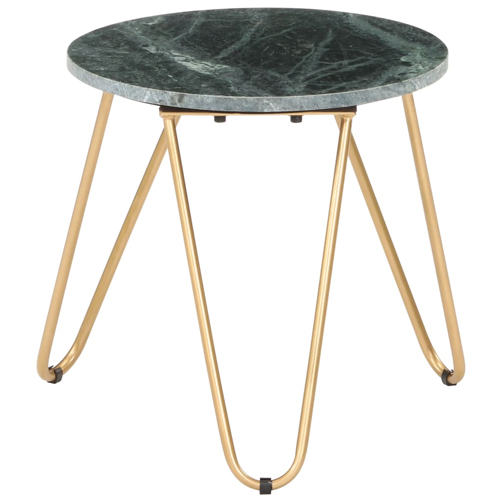 Salontafel 40x40x40 cm echt steen met marmeren textuur groen is nu te koop bij PeponiXL, paradijselijk wonen!