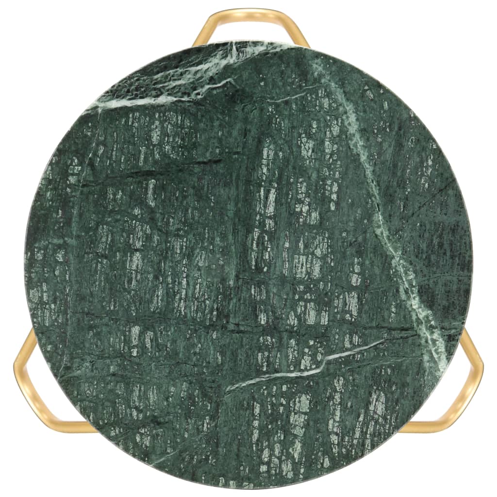Salontafel 40x40x40 cm echt steen met marmeren textuur groen is nu te koop bij PeponiXL, paradijselijk wonen!
