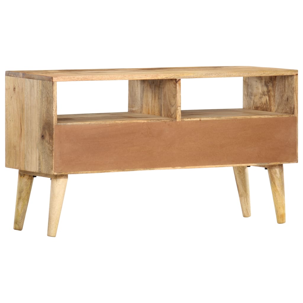 Tv-meubel 90x30x50 cm massief mangohout is nu te koop bij PeponiXL, paradijselijk wonen!