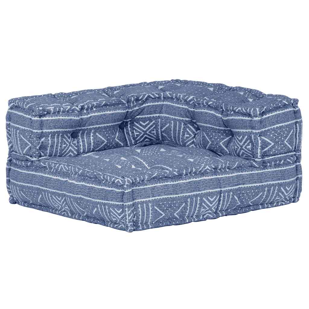 Poef modulair stof indigo is nu te koop bij PeponiXL, paradijselijk wonen!