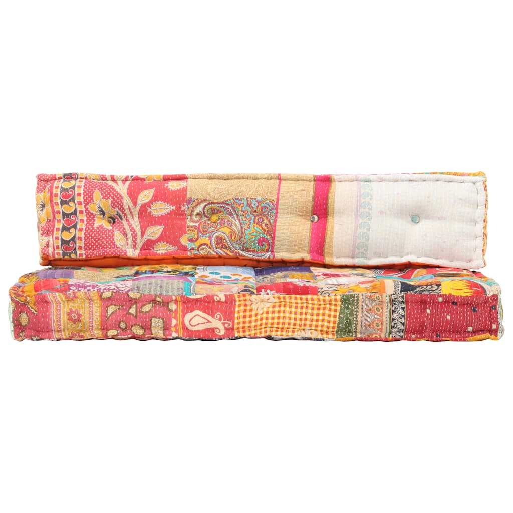 Bankkussen pallet stof patchwork meerkleurig is nu te koop bij PeponiXL, paradijselijk wonen!