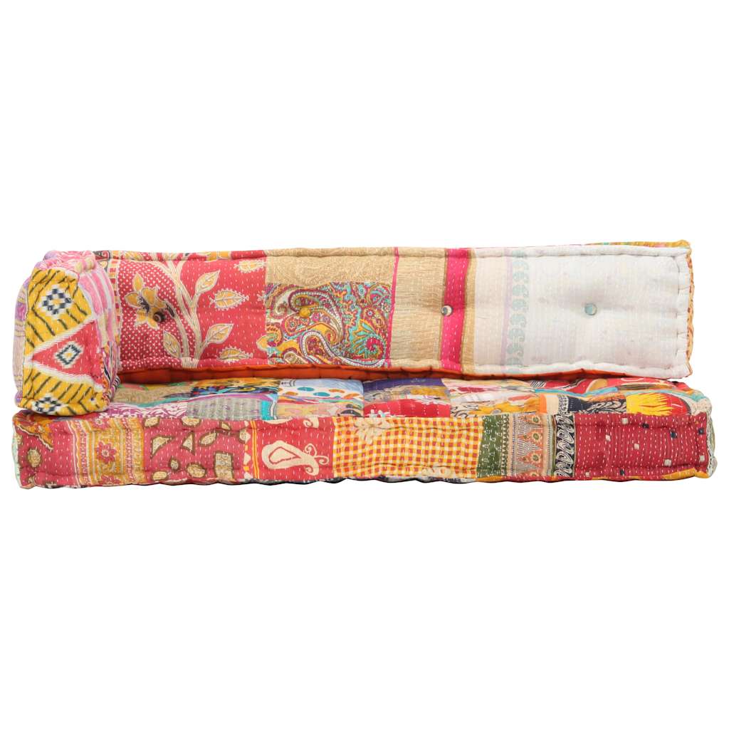 Bankkussen pallet stof patchwork meerkleurig is nu te koop bij PeponiXL, paradijselijk wonen!