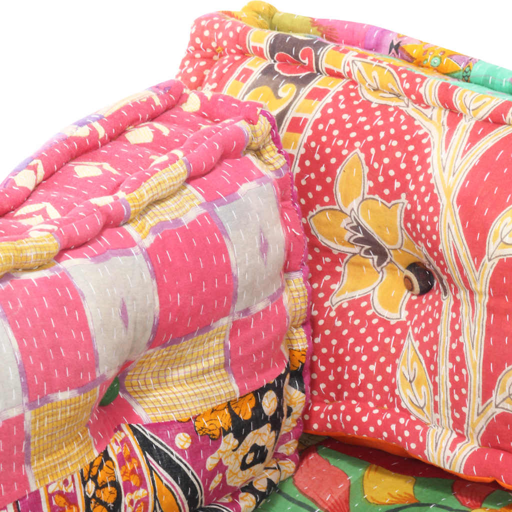 Bankkussen pallet stof patchwork meerkleurig is nu te koop bij PeponiXL, paradijselijk wonen!