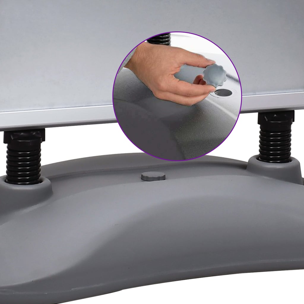 Posterstandaard A1 waterdicht aluminiumlegering grijs is nu te koop bij PeponiXL, paradijselijk wonen!