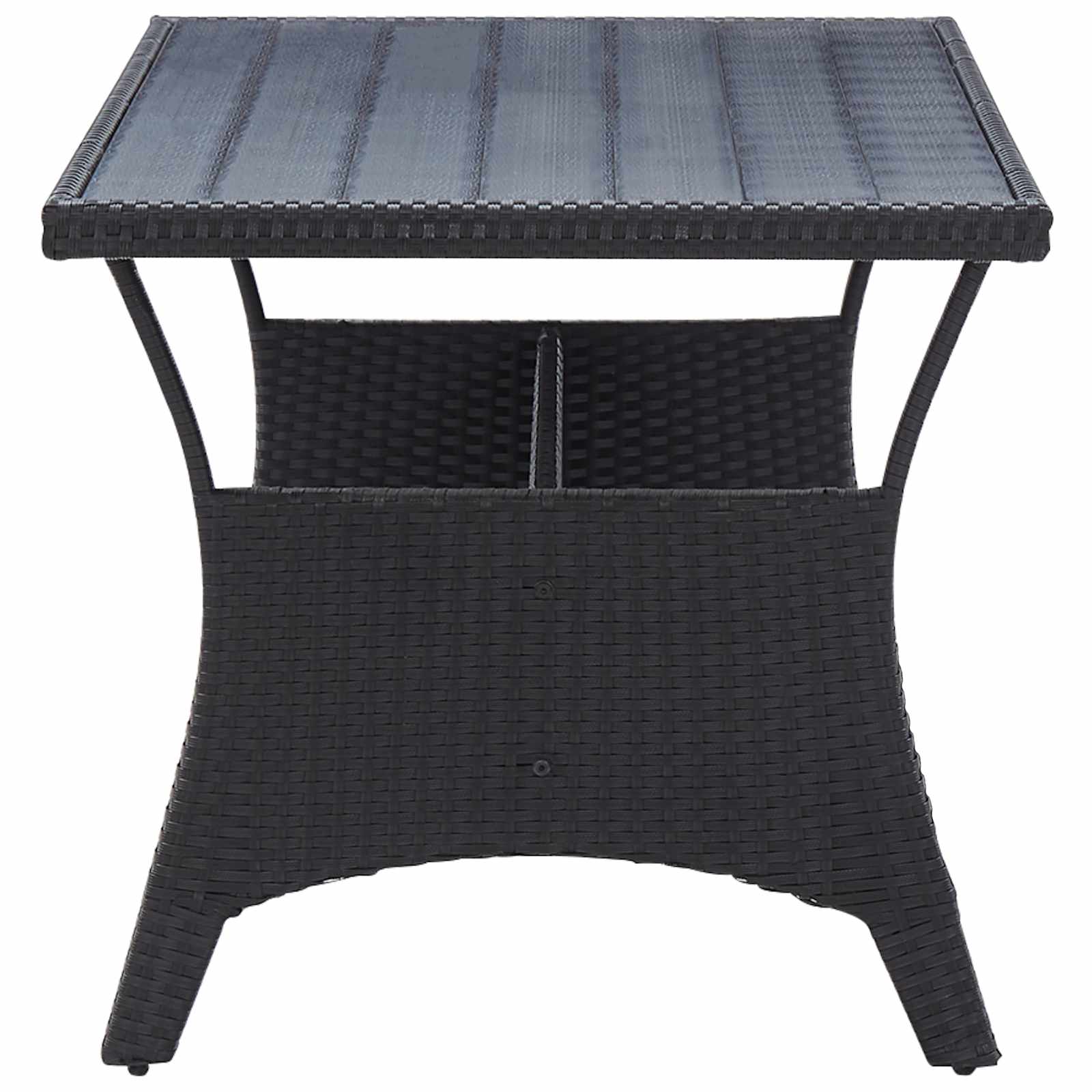 Buitenmeubelsets Zwart poly rattan is nu te koop bij PeponiXL, paradijselijk wonen!