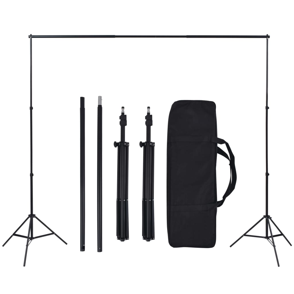 Fotostudioset met softboxlampen en achtergronden is nu te koop bij PeponiXL, paradijselijk wonen!