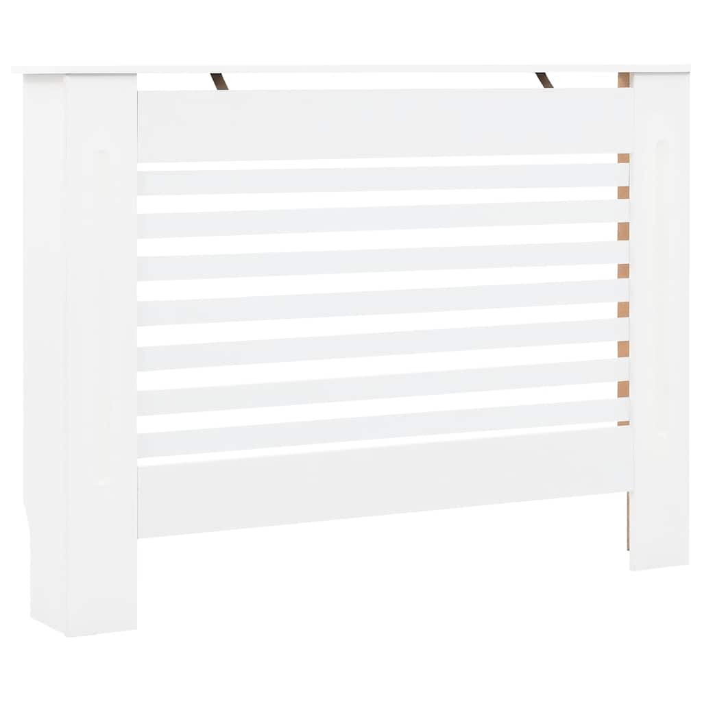 Radiatorombouwen 2 st 112x19x81,5 cm MDF wit is nu te koop bij PeponiXL, paradijselijk wonen!