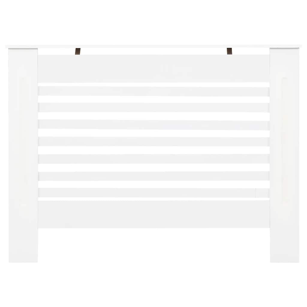 Radiatorombouwen 2 st 112x19x81,5 cm MDF wit is nu te koop bij PeponiXL, paradijselijk wonen!