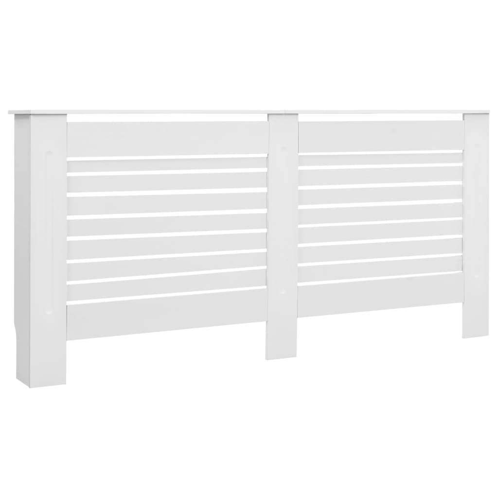 Radiatorombouwen 2 st 172x19x81,5 cm MDF wit is nu te koop bij PeponiXL, paradijselijk wonen!