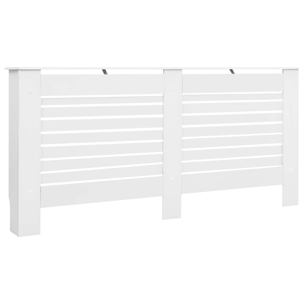 Radiatorombouwen 2 st 172x19x81,5 cm MDF wit is nu te koop bij PeponiXL, paradijselijk wonen!