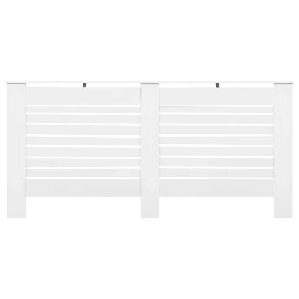 Radiatorombouwen 2 st 172x19x81,5 cm MDF wit is nu te koop bij PeponiXL, paradijselijk wonen!