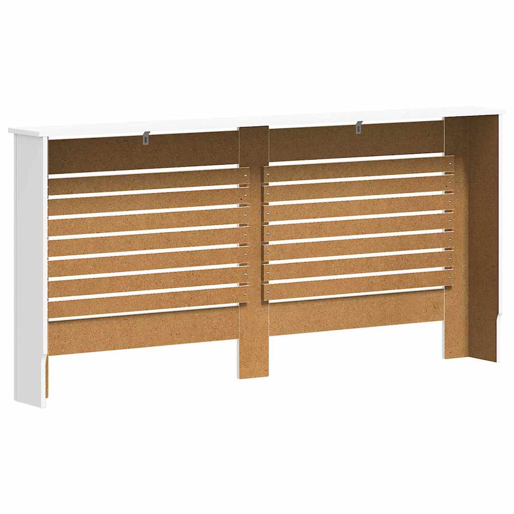 Radiatorombouwen 2 st 172x19x81,5 cm MDF wit is nu te koop bij PeponiXL, paradijselijk wonen!