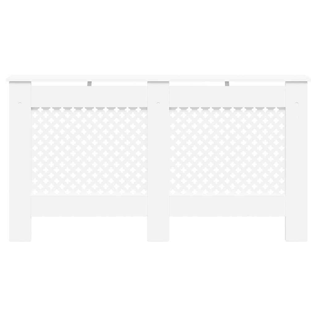 Radiatorombouwen 2 st 152x19x81,5 cm MDF wit is nu te koop bij PeponiXL, paradijselijk wonen!