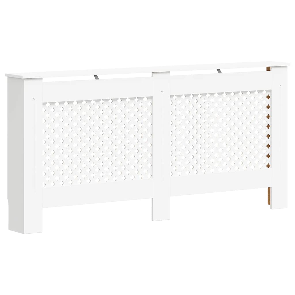 Radiatorombouwen 2 st 172x19x81,5 cm MDF wit is nu te koop bij PeponiXL, paradijselijk wonen!