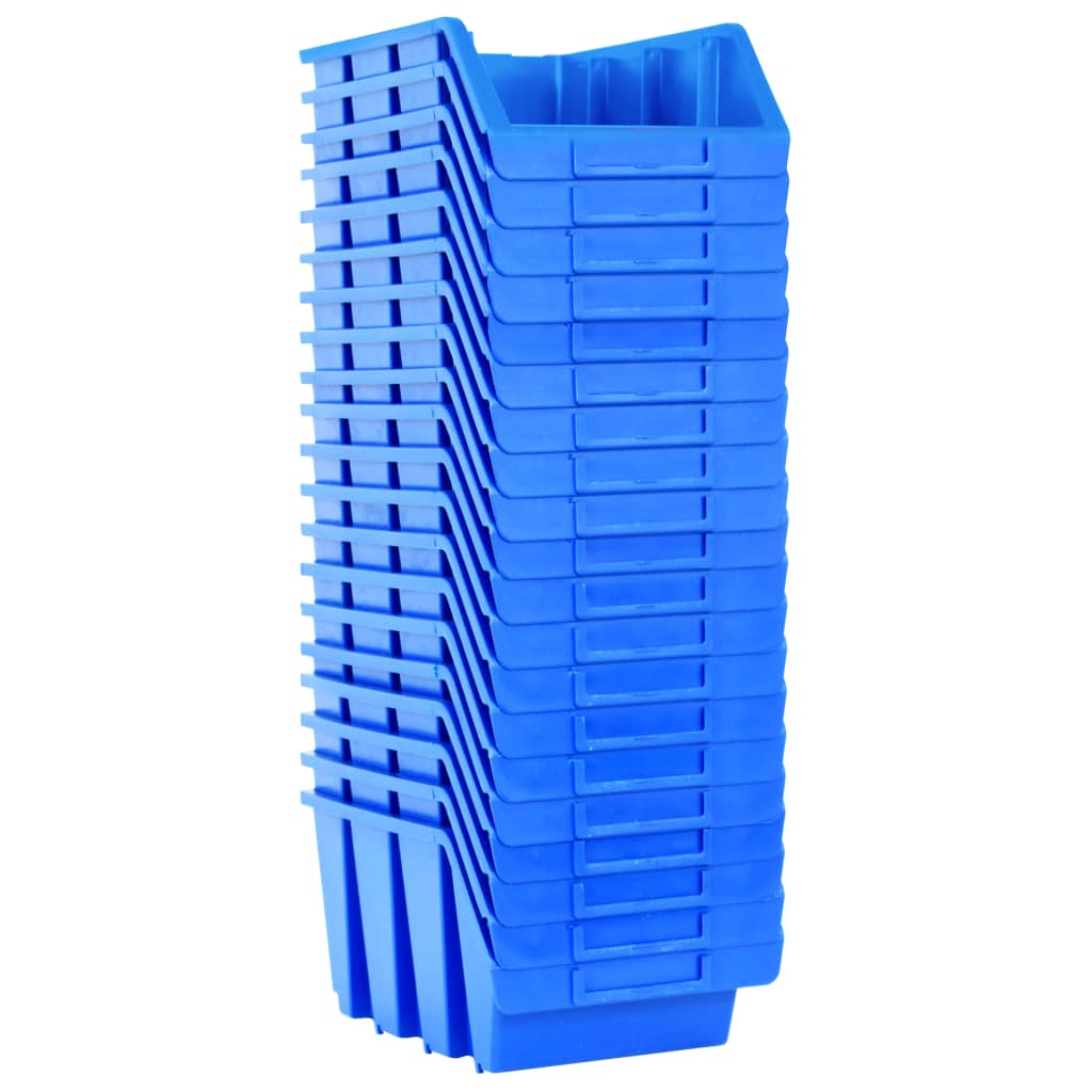 Stapelbakken 20 st kunststof blauw is nu te koop bij PeponiXL, paradijselijk wonen!