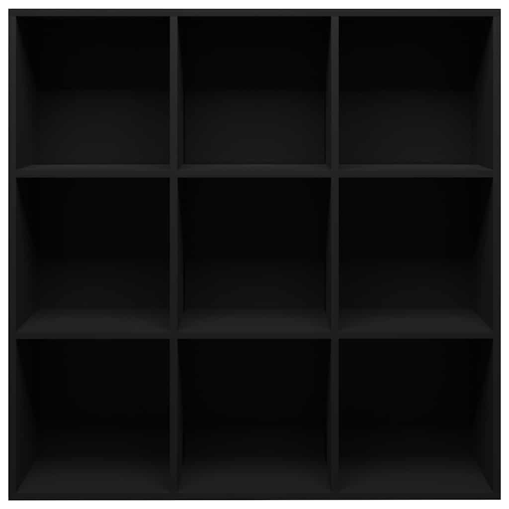 Boekenkast 98x29x97,5 cm bewerkt hout zwart is nu te koop bij PeponiXL, paradijselijk wonen!
