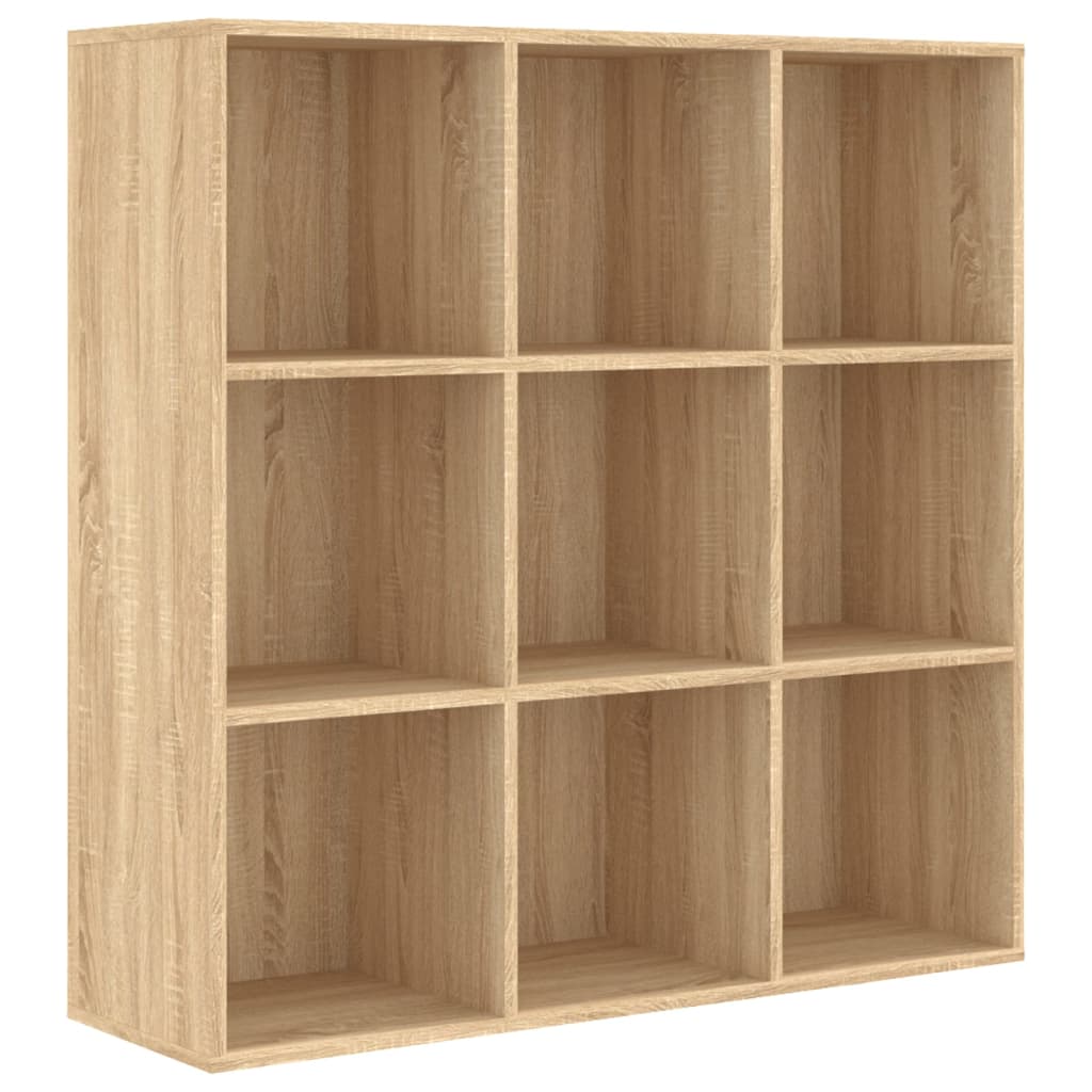 Boekenkast 98x29x97,5 cm bewerkt hout sonoma eikenkleurig is nu te koop bij PeponiXL, paradijselijk wonen!