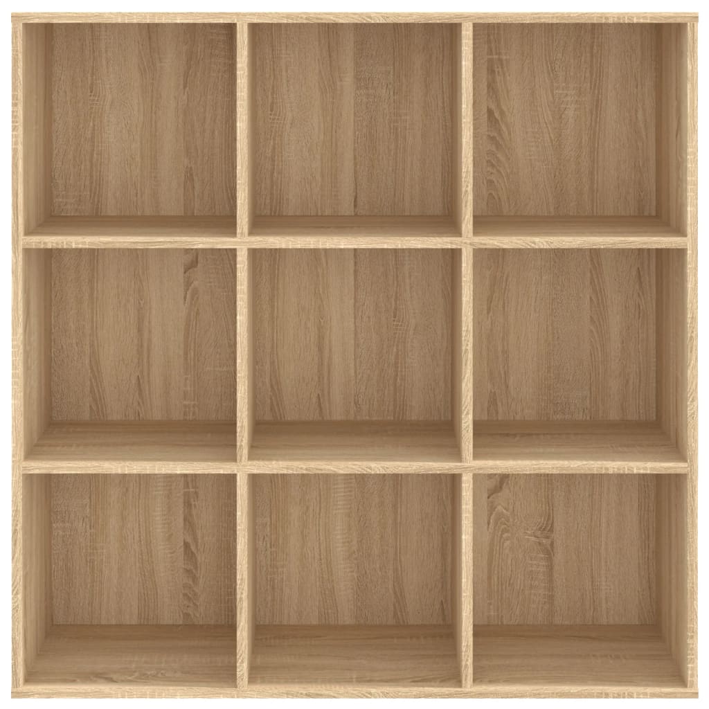 Boekenkast 98x29x97,5 cm bewerkt hout sonoma eikenkleurig is nu te koop bij PeponiXL, paradijselijk wonen!