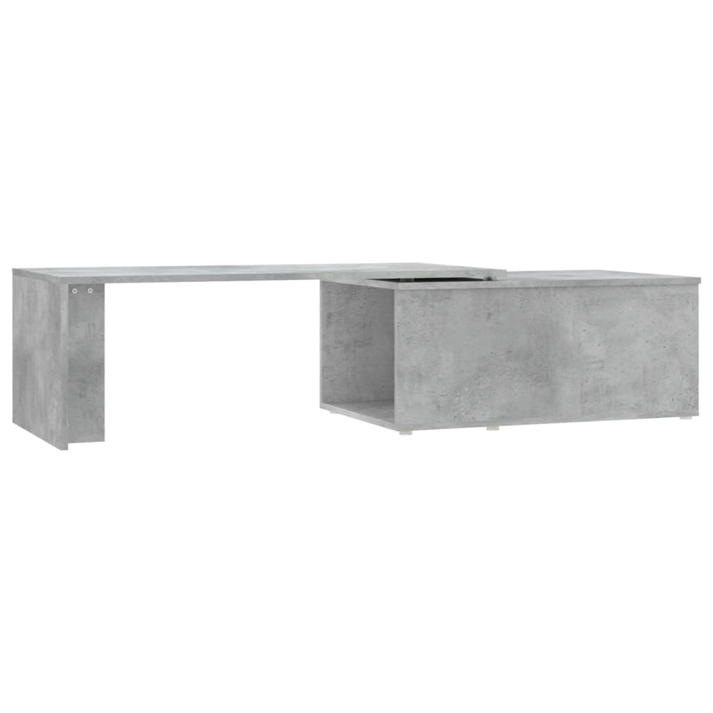 Salontafel 150x50x35 cm bewerkt hout betongrijs is nu te koop bij PeponiXL, paradijselijk wonen!