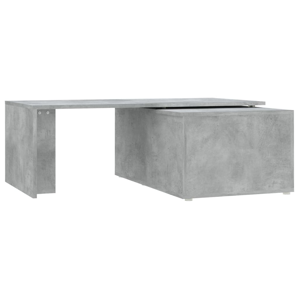 Salontafel 150x50x35 cm bewerkt hout betongrijs is nu te koop bij PeponiXL, paradijselijk wonen!