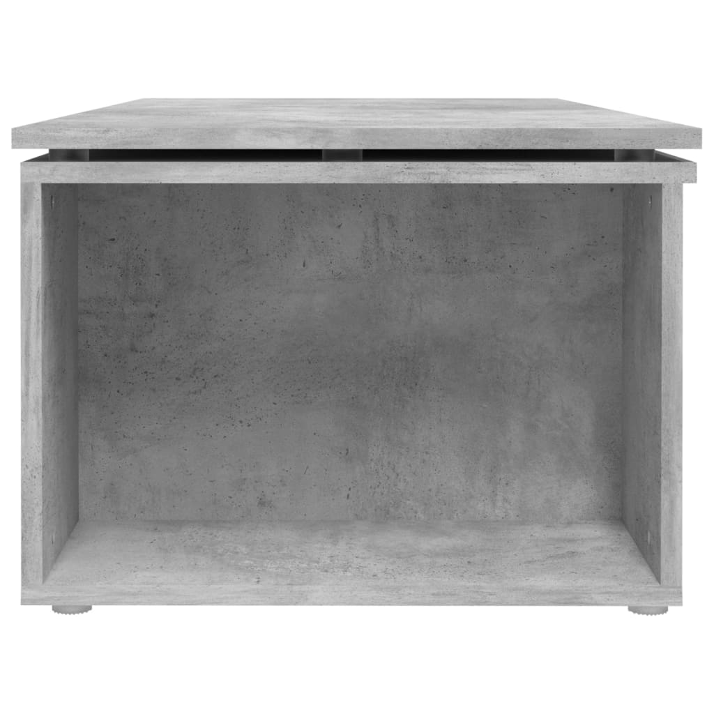 Salontafel 150x50x35 cm bewerkt hout betongrijs is nu te koop bij PeponiXL, paradijselijk wonen!