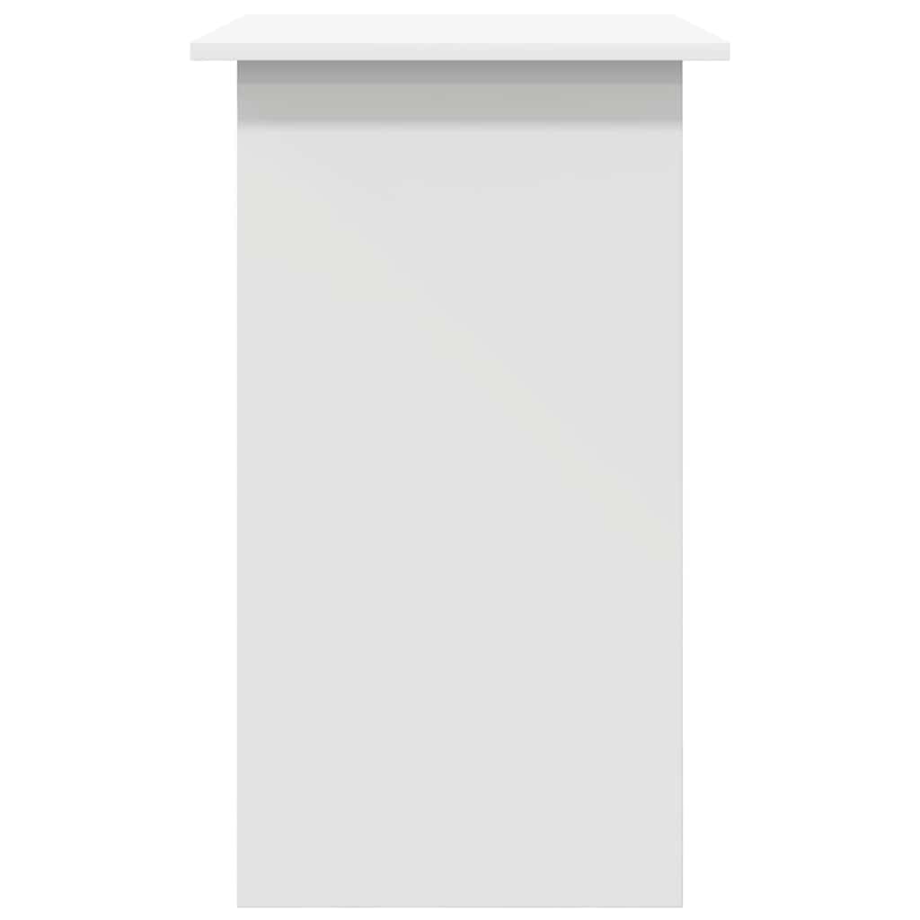Bureau 80x45x74 cm bewerkt hout wit is nu te koop bij PeponiXL, paradijselijk wonen!
