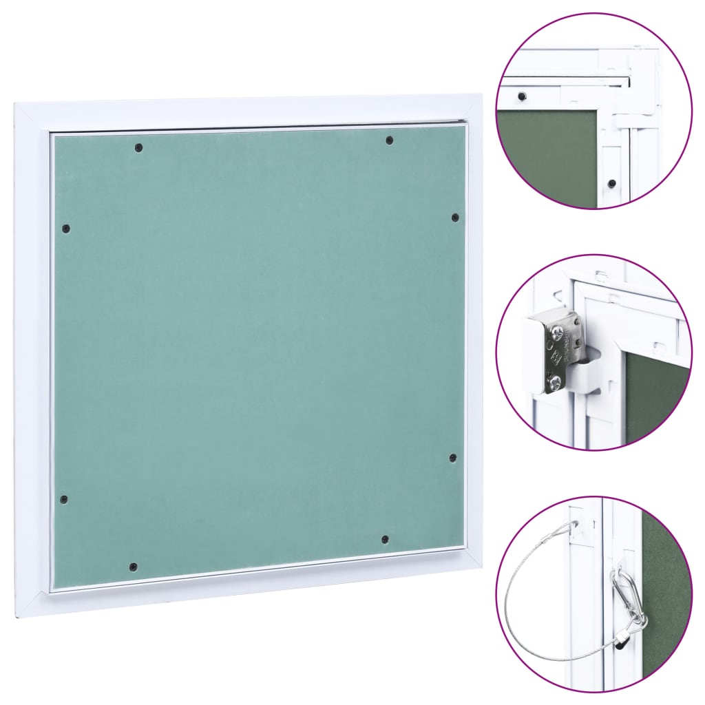 Toegangspaneel met aluminium frame en gipsplaat 300x300 mm is nu te koop bij PeponiXL, paradijselijk wonen!