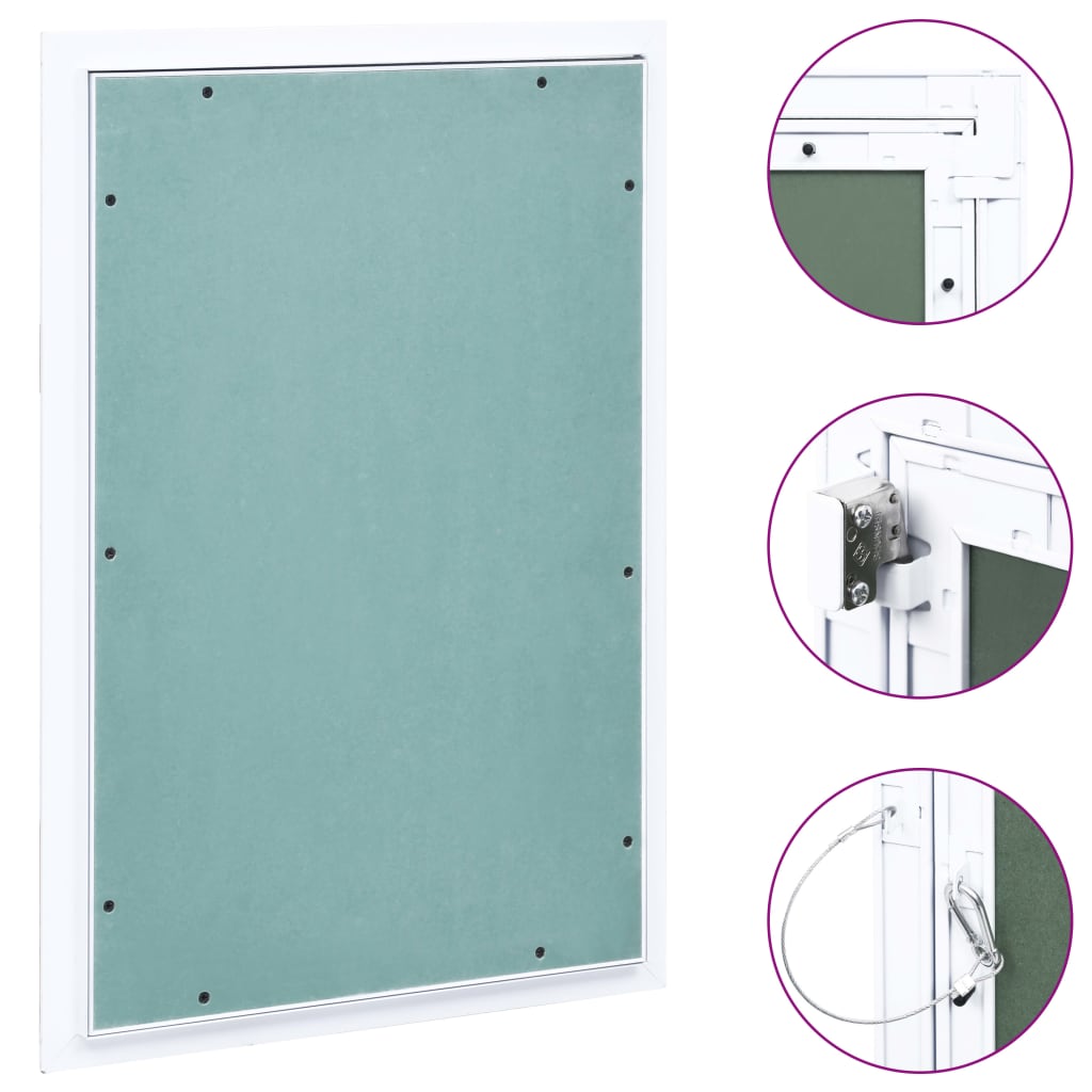 Toegangspaneel met aluminium frame en gipsplaat 300x600 mm is nu te koop bij PeponiXL, paradijselijk wonen!