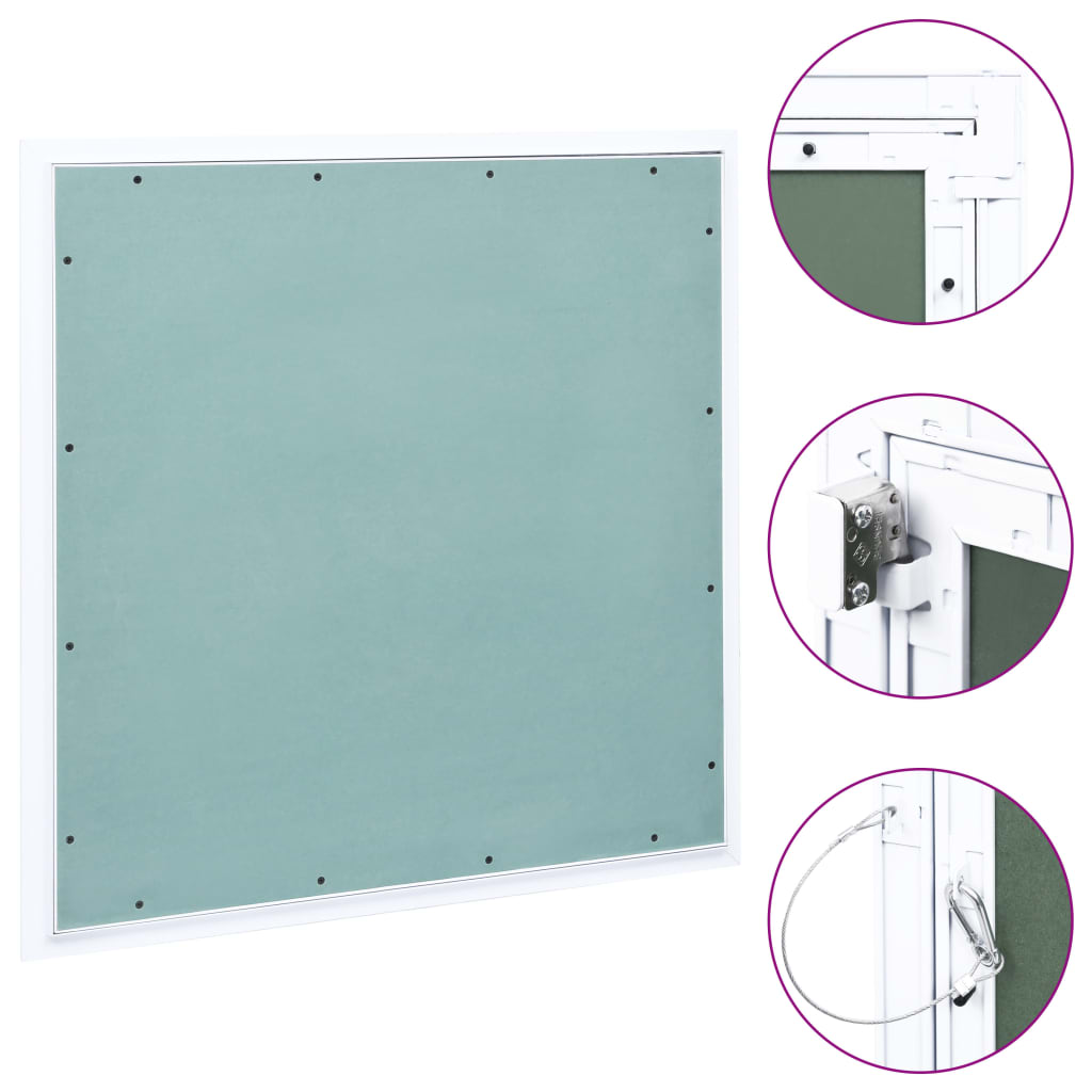 Toegangspaneel met aluminium frame en gipsplaat 500x500 mm is nu te koop bij PeponiXL, paradijselijk wonen!