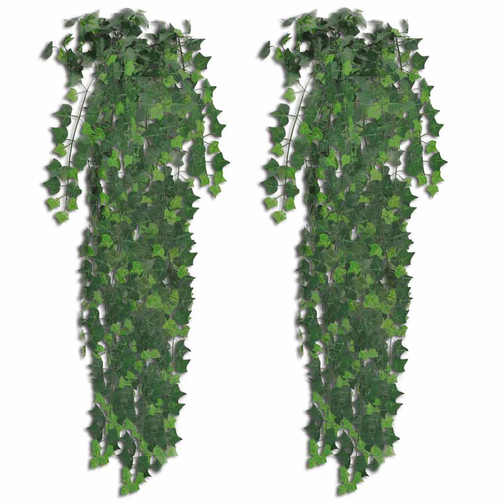 Kunststruiken klimop 4 st 90 cm groen is nu te koop bij PeponiXL, paradijselijk wonen!