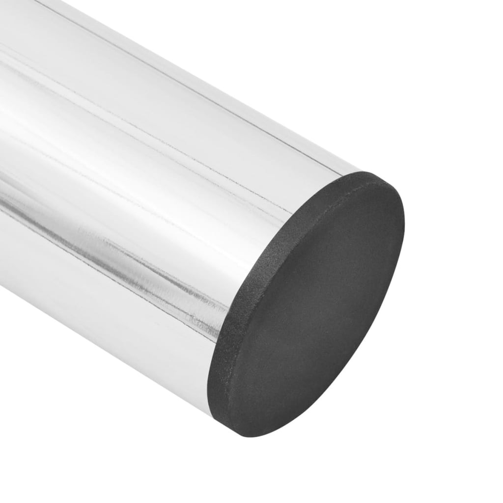 Tafelpoten telescopisch 4 st 710-1100 mm chroomkleurig is nu te koop bij PeponiXL, paradijselijk wonen!