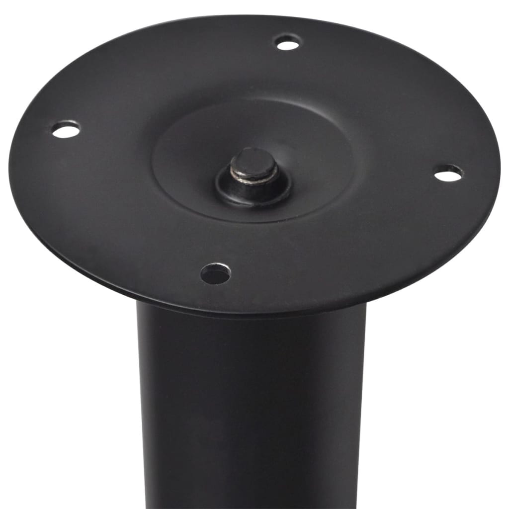 Tafelpoten telescopisch 4 st 710-1100 mm zwart is nu te koop bij PeponiXL, paradijselijk wonen!