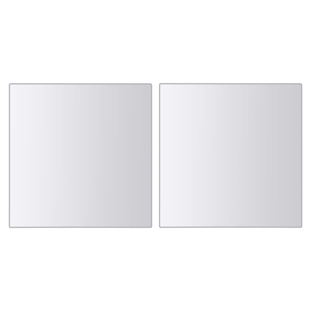 16 st Spiegeltegels meervormig glas