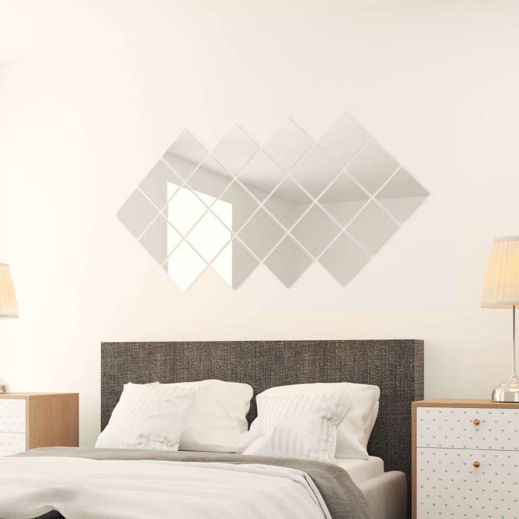 48 st Spiegeltegels vierkant glas is nu te koop bij PeponiXL, paradijselijk wonen!