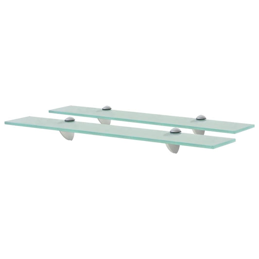 Schappen zwevend 2 st 60x10 cm 8 mm glas is nu te koop bij PeponiXL, paradijselijk wonen!