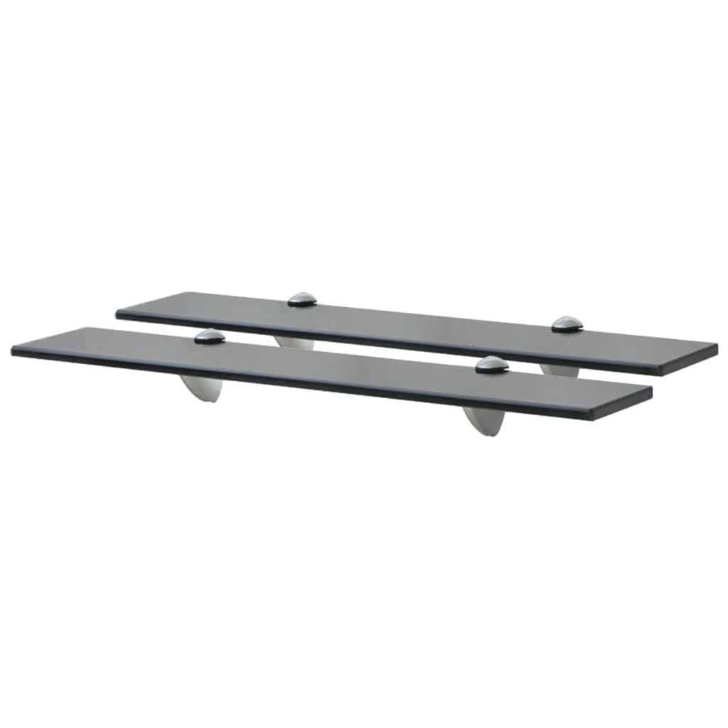 Schappen zwevend 2 st 60x10 cm 8 mm glas is nu te koop bij PeponiXL, paradijselijk wonen!