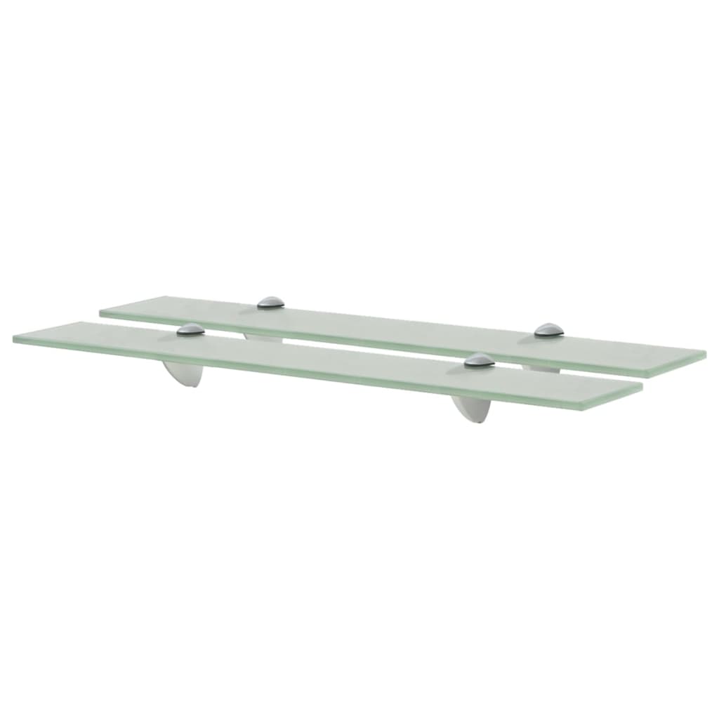 Schappen zwevend 2 st 60x10 cm 8 mm glas is nu te koop bij PeponiXL, paradijselijk wonen!