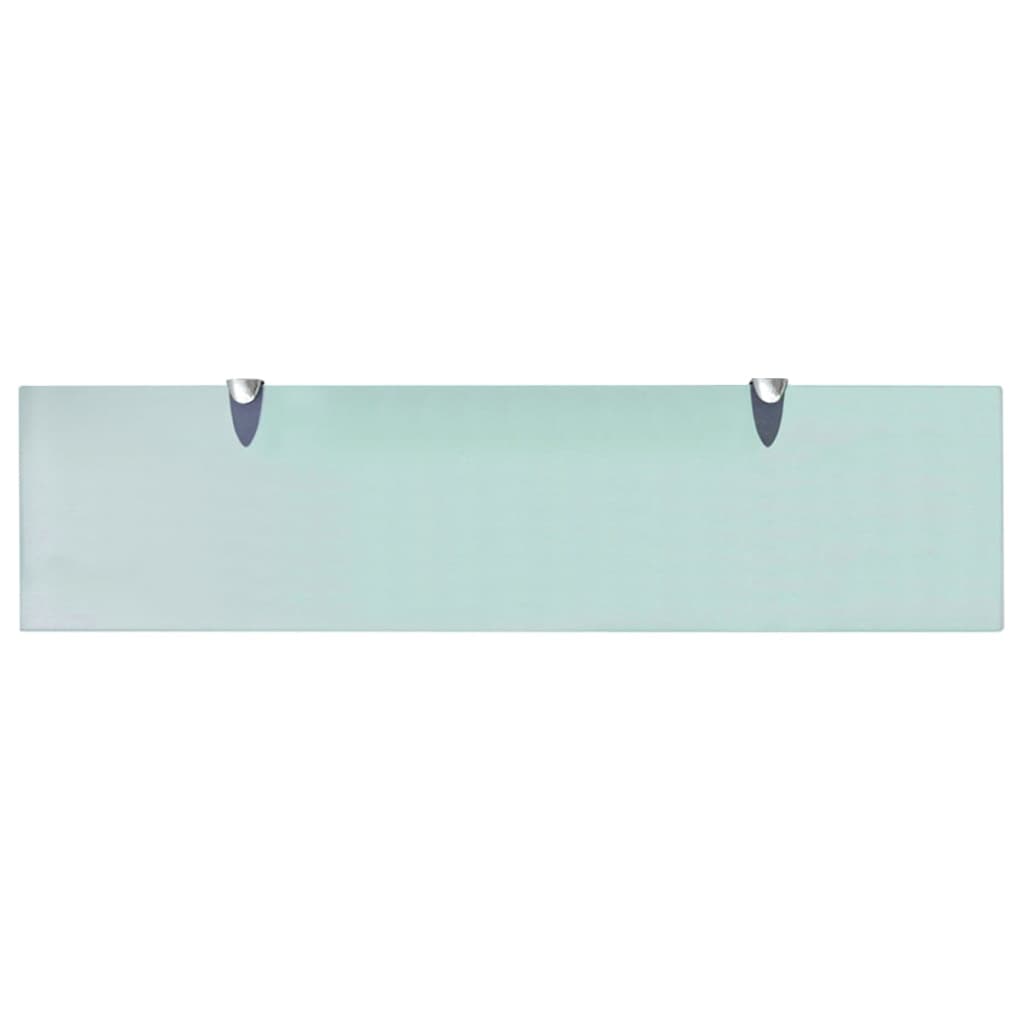 Schappen zwevend 2 st 80x20 cm 8 mm glas is nu te koop bij PeponiXL, paradijselijk wonen!