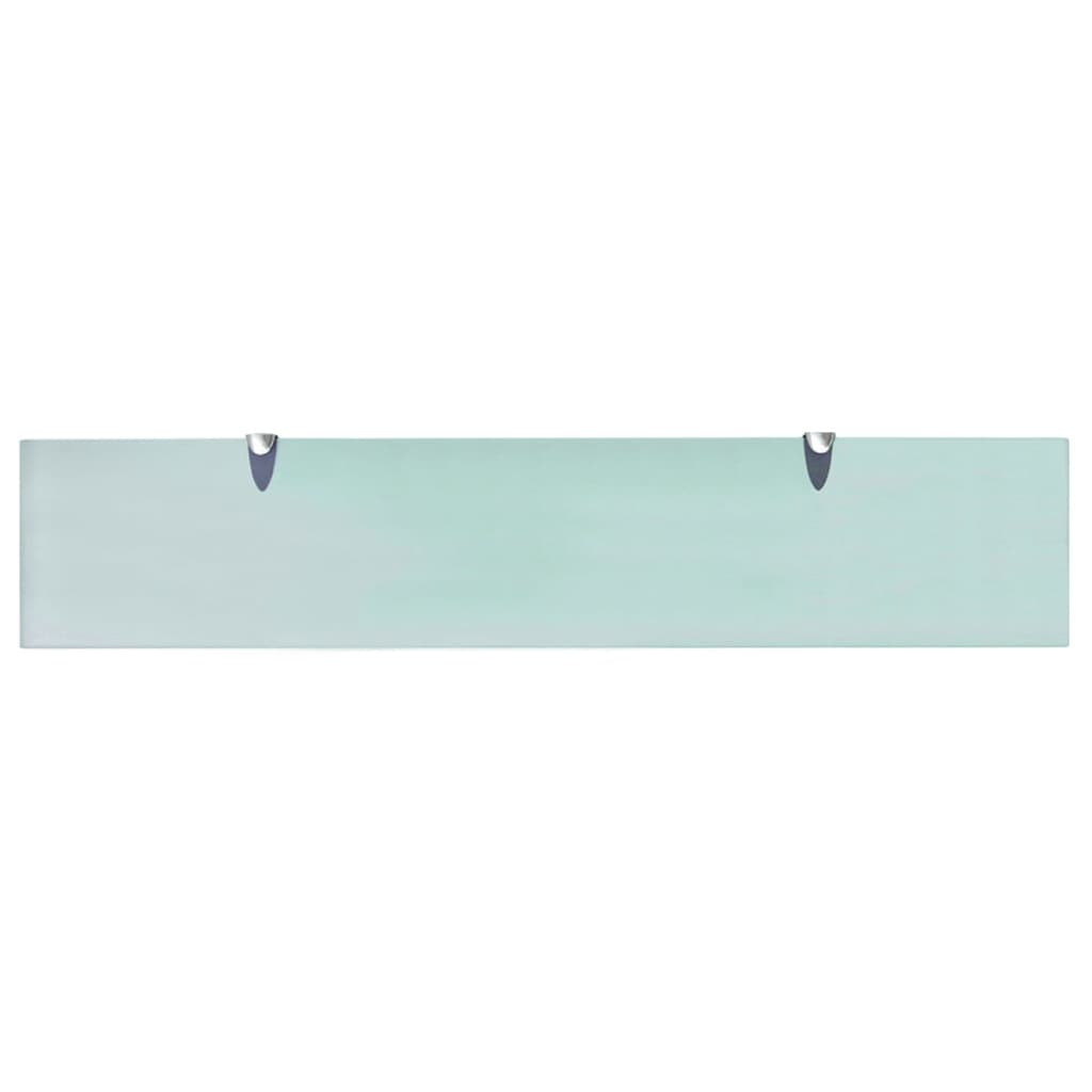 Schappen zwevend 2 st 100x20 cm 8 mm glas is nu te koop bij PeponiXL, paradijselijk wonen!