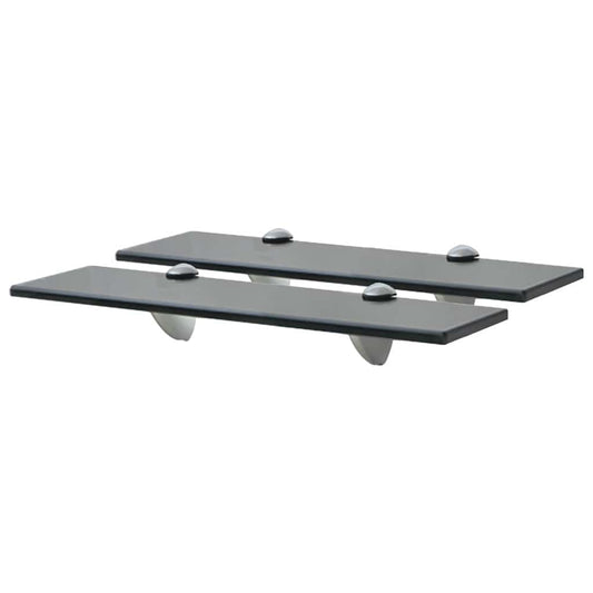 Schappen zwevend 2 st 40x20 cm 8 mm glas is nu te koop bij PeponiXL, paradijselijk wonen!