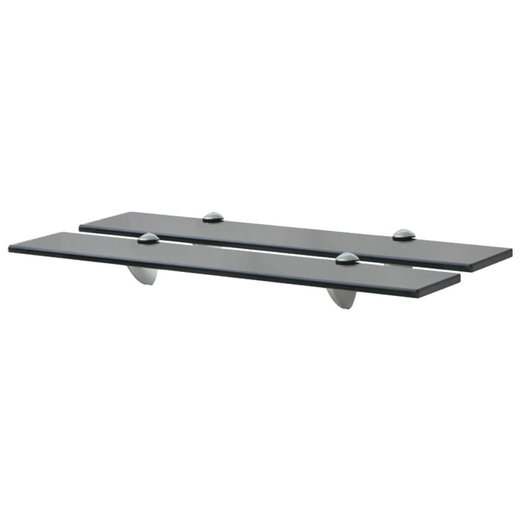 Schappen zwevend 2 st 60x20 cm 8 mm glas is nu te koop bij PeponiXL, paradijselijk wonen!