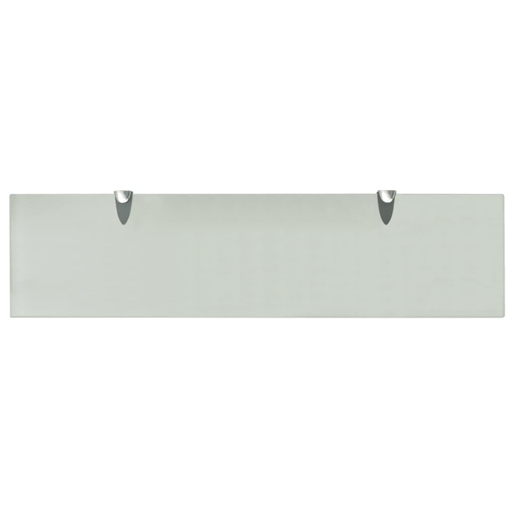 Schappen zwevend 2 st 80x20 cm 8 mm glas is nu te koop bij PeponiXL, paradijselijk wonen!