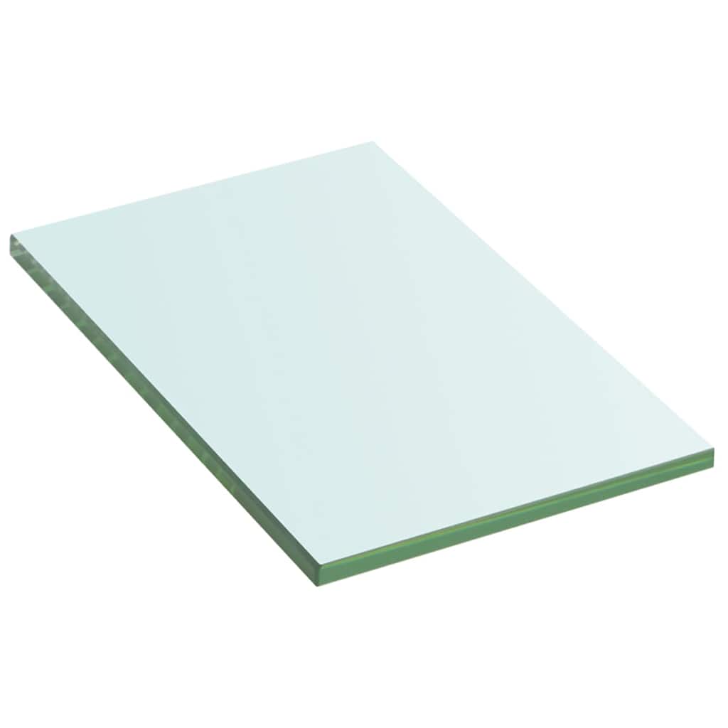 Schappen 2 st 20x12 cm glas transparant is nu te koop bij PeponiXL, paradijselijk wonen!