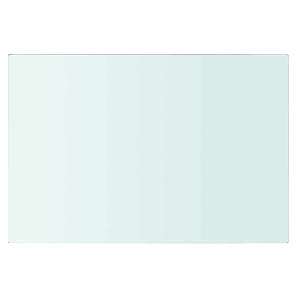 Schappen 2 st 30x15 cm glas transparant is nu te koop bij PeponiXL, paradijselijk wonen!