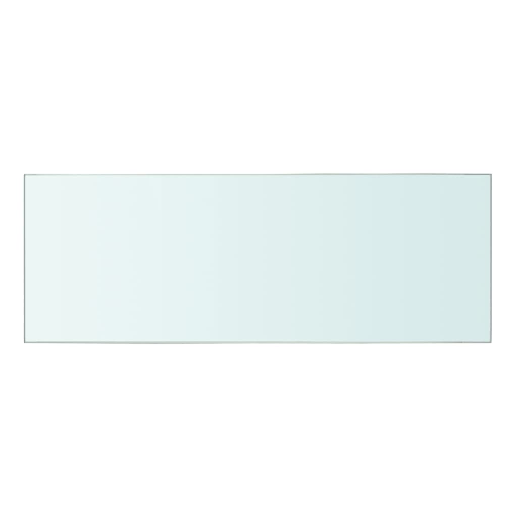 Schappen 2 st 40x12 cm glas transparant is nu te koop bij PeponiXL, paradijselijk wonen!