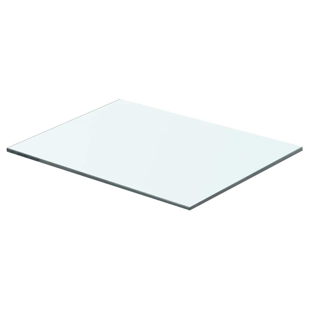 Schappen 2 st 40x25 cm glas transparant is nu te koop bij PeponiXL, paradijselijk wonen!