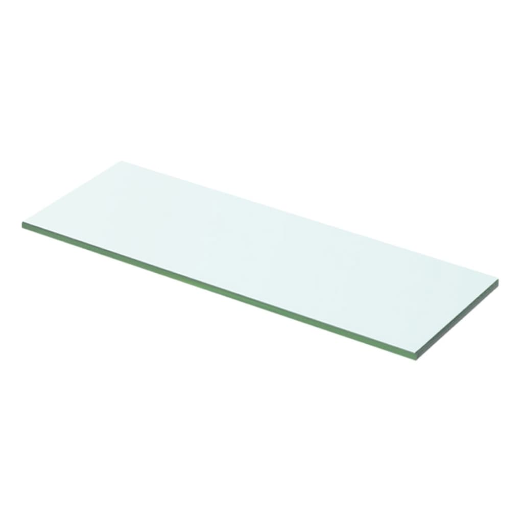 Schappen 2 st 50x12 cm glas transparant is nu te koop bij PeponiXL, paradijselijk wonen!